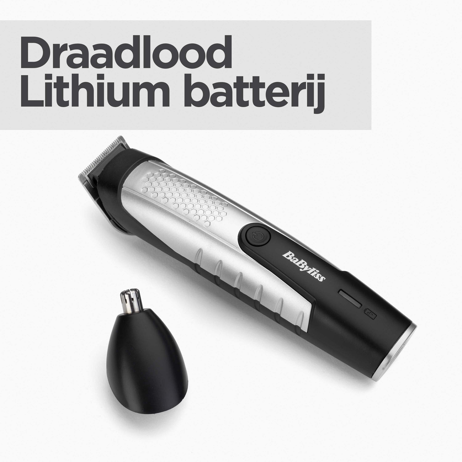 Draadloos                    Lithium batterij
